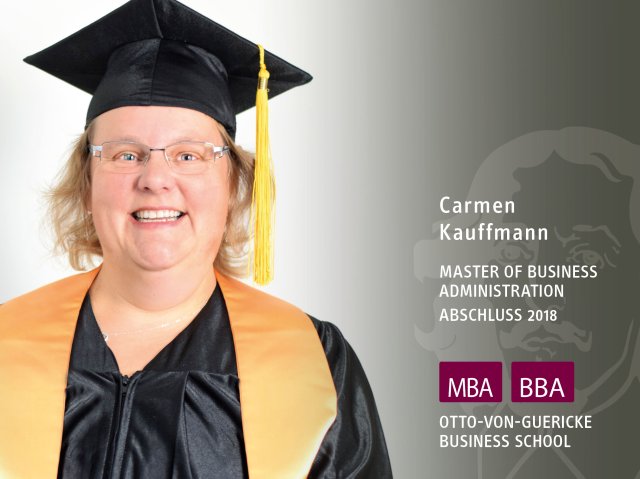 Carmen Kauffmann (MBA-Abschluss 2018)
